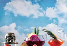 Toasting to the Tiki Cocktail Tiki cocktails. Photo by Gyorgy Papp