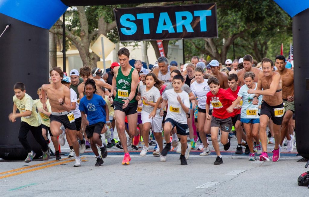 The starting line at the 2024 Live Like Jake 5K. Photo courtesy of Live Like Jake Foundation