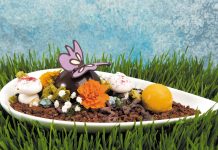 Sweet Spring Treats by Pastry Chef Halie Wallace Not Your Grandma’s Garden. Photo by Michael Albanese