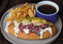 Celebrate National Sandwich Month in North County The French Dip sandwich. Photo by Michael Albanese