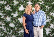 The Power of Two with Justin and Amanda Leonard Justin and Amanda Leonard. Photo by Steven Martine