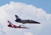 Mach 1 – Salute to Service Set for This Weekend See L-39 Albatross jet fighters at the inaugural Mach 1 – Salute to Service air show. Photo by Curtis Noble