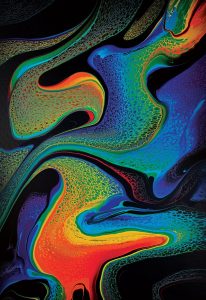 Leach’s painting will be featured on the 2026 ArtiGras poster