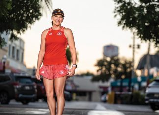 Woman on the Run: Laurie Copeland Laurie Copeland. Photo by Steven Martine